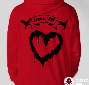 Love Is War Hoodie